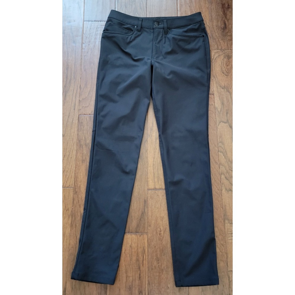 Lululemon Align Hi-Rise Women's Black Pants stretch Sz‎ 28x30